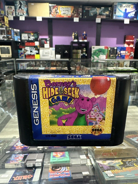 Barney's Hide & Seek Game (Sega Genesis, 1993) Tested!