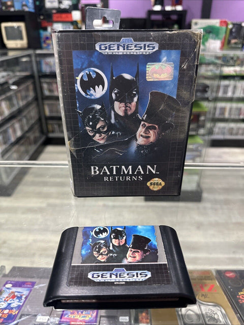 Batman Returns (Sega Genesis, 1992) No Manual - Tested!