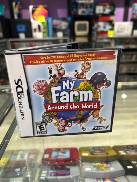 My Farm Around the World (Nintendo DS, 2009) CIB Complete Tested!