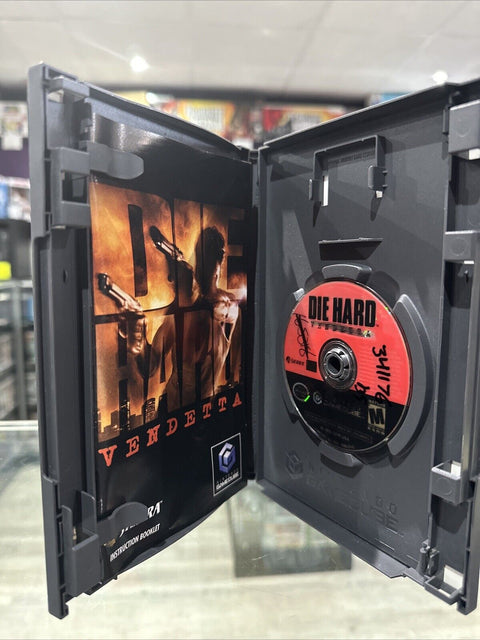 Die Hard: Vendetta (Nintendo GameCube, 2002) CIB Complete Tested!