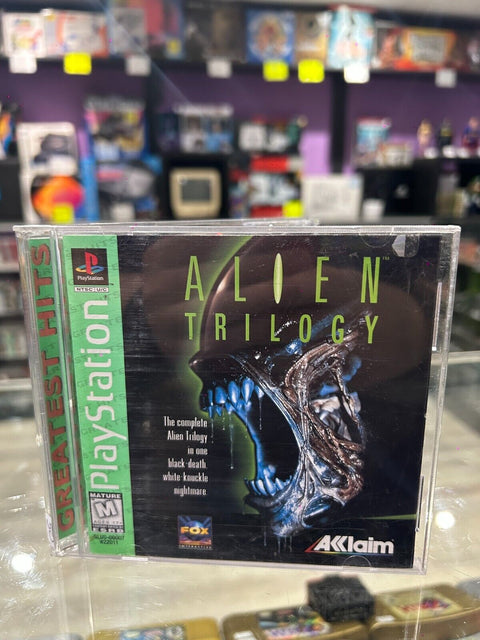 Alien Trilogy (Sony PlayStation 1, 1996) PS1 CIB Complete Tested!