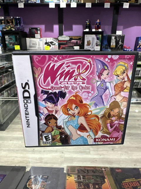 Winx Club: Quest for the Codex (Nintendo DS, 2006) CIB Complete Tested!