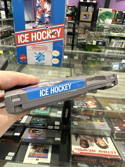 Ice Hockey (Nintendo NES) In Box - Tested!