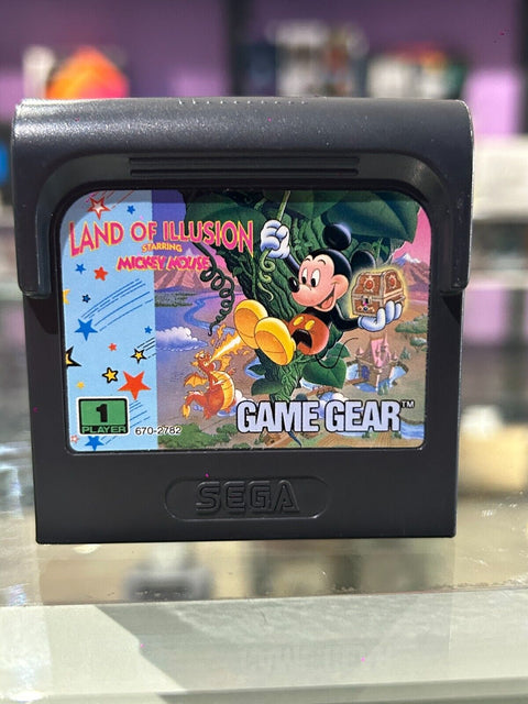 Land of Illusion Starring Mickey Mouse (Sega Game Gear, 1995) GG Tested!