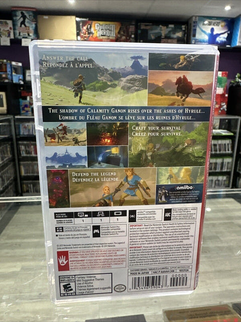 The Legend of Zelda Breath of The Wild (2017, Nintendo Switch) Tested!