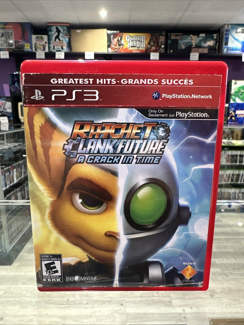 Ratchet & Clank Future: A Crack in Time (Sony PlayStation 3, 2009) PS3 Tested!