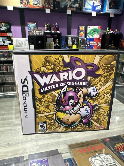 Wario: Master of Disguise (Nintendo DS, 2007) CIB Complete Tested!