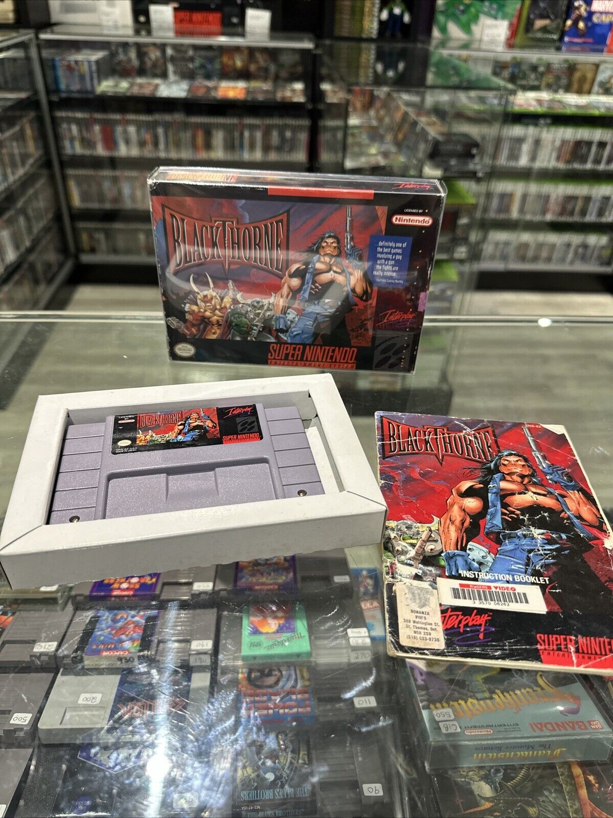 Blackthrone store super nintendo CIB