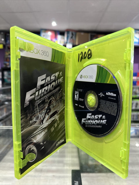 Fast & Furious: Showdown (Microsoft Xbox 360, 2013) Complete Tested!