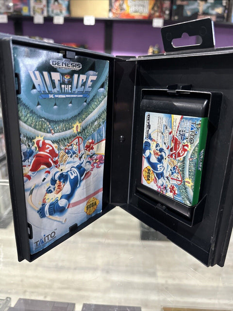 Hit the Ice (Sega Genesis, 1992) CIB Complete Tested!