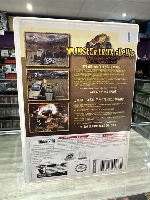 Monster Trux: Arenas - Special Edition - Nintendo Wii - Complete In Box CIB