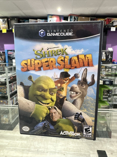 Shrek SuperSlam (Nintendo GameCube, 2005) Complete Tested!