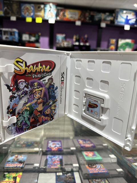 Shantae and the Pirate's Curse (Nintendo 3DS, 2016) Complete Tested!