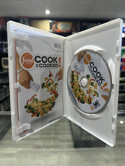 Food Network: Cook or Be Cooked (Nintendo Nintendo Wii, 2009) CIB Complete