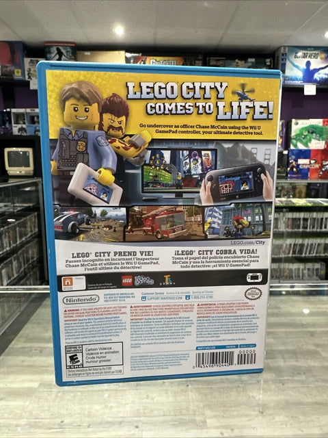 LEGO City Undercover (Nintendo Wii U, 2013) Tested!