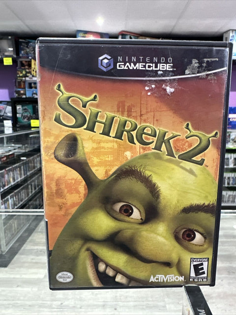 Shrek 2 (Nintendo GameCube, 2004) CIB Complete Tested!