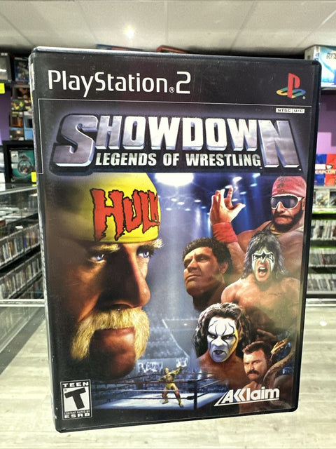 Legends of Wrestling: Showdown (Sony PlayStation 2) PS2 CIB Complete Tested!