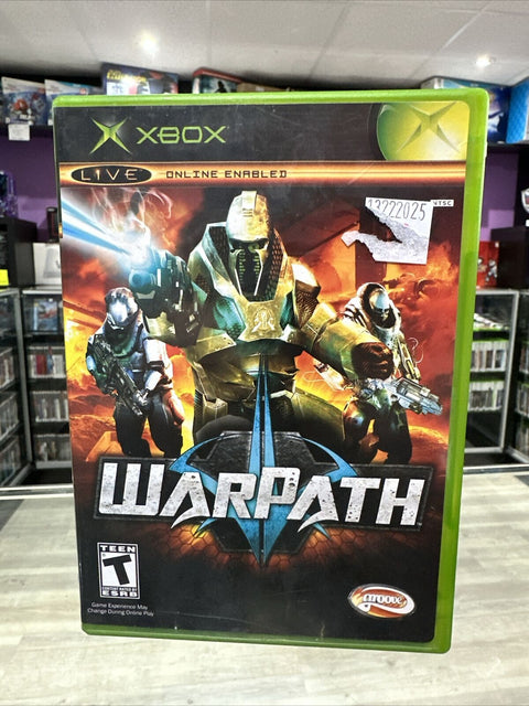 WarPath (Microsoft Original Xbox, 2006) Complete Tested!