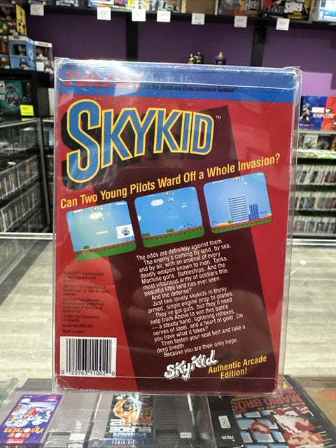 Sky Kid (Nintendo Entertainment System) NES 5-Screw In Box Tested!