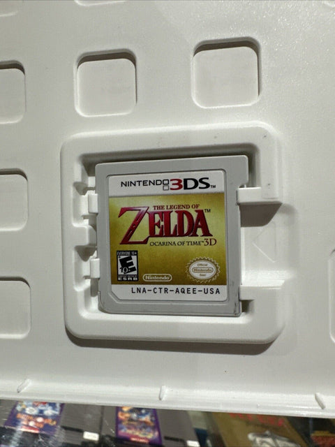 The Legend of Zelda: Ocarina of Time 3D (Nintendo 3DS, 2011) Complete Tested!