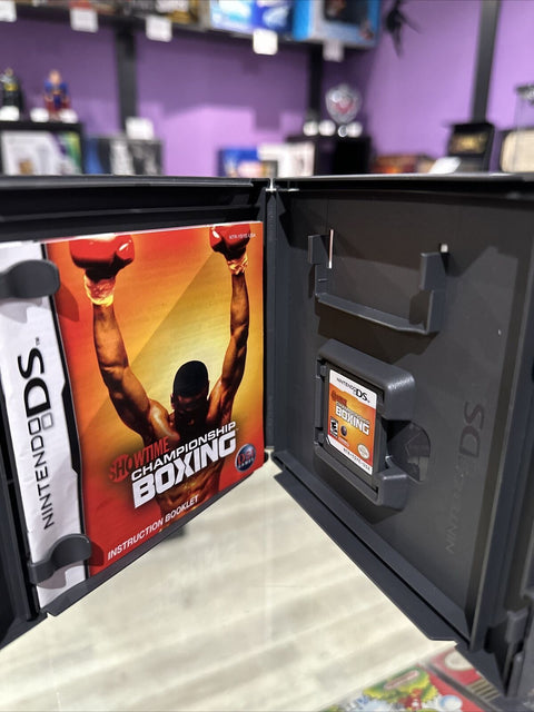 Showtime Championship Boxing Nintendo DS Very Good Complete