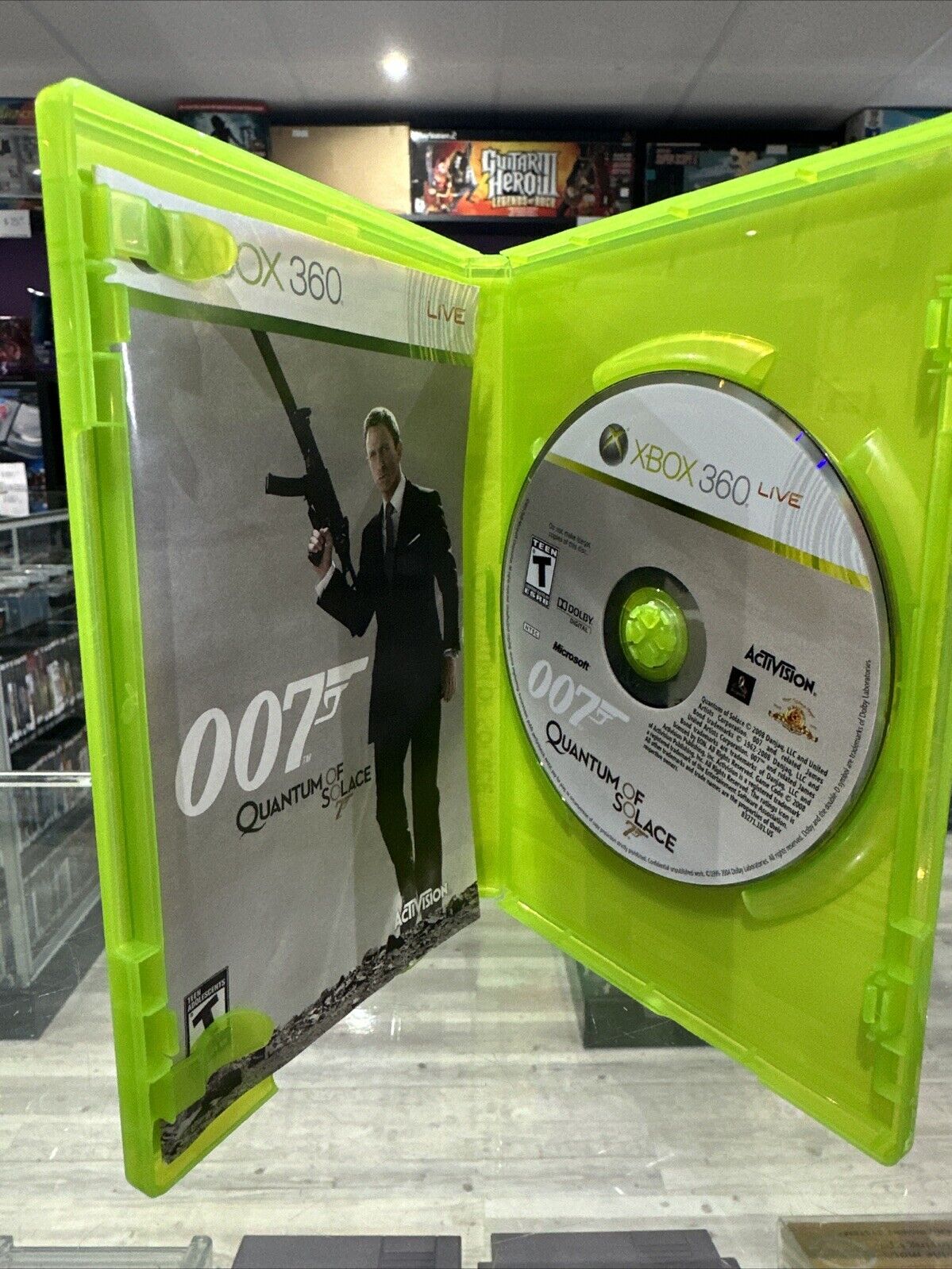 007 Quantum of Solace Microsoft Xbox 360 2008 Complete Tested