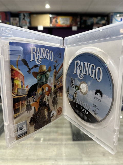 Rango (Sony PlayStation 3, 2011) PS3 CIB Complete Tested!