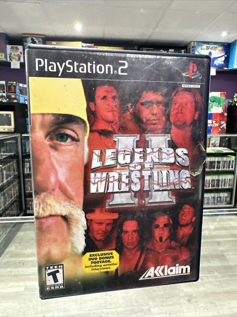 Legends of Wrestling II (Sony PlayStation 2, 2002) PS2 Tested!