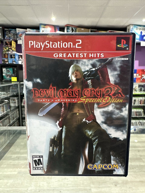 Devil May Cry 3: Dante's Awakening -- Special Edition - Sony PlayStation 2 PS2