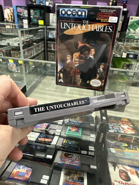 The Untouchables (Nintendo Entertainment System, 1991) NES In Box - Tested!