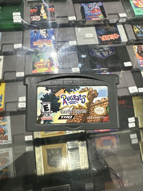 Rugrats: Castle Capers (Nintendo Game Boy Advance, 2001) GBA Tested!