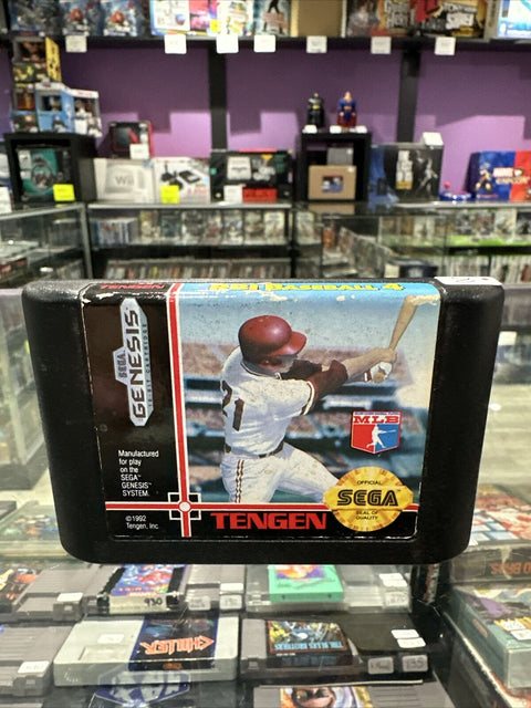 R.B.I. Baseball 4 (Sega Genesis, 1992) Tested!