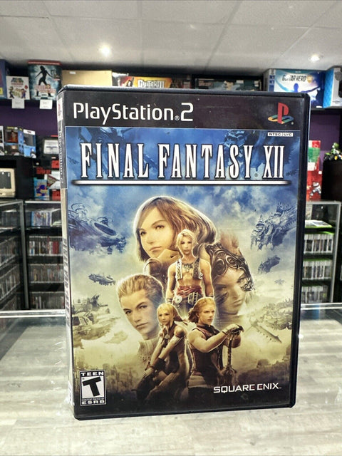 Final Fantasy XII (Sony PlayStation 2, 2006) PS2 CIB Complete Tested!