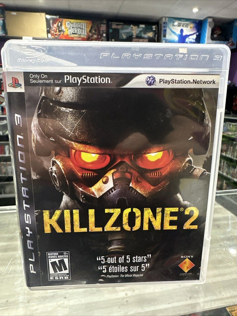 Killzone 2 (Sony PlayStation 3, 2009) PS3 CIB Complete Tested!