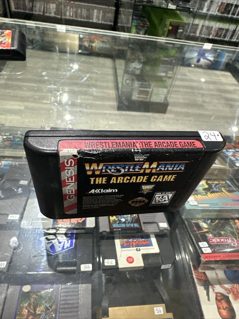 Wrestlemania The Arcade Game - Sega Genesis - Tested!