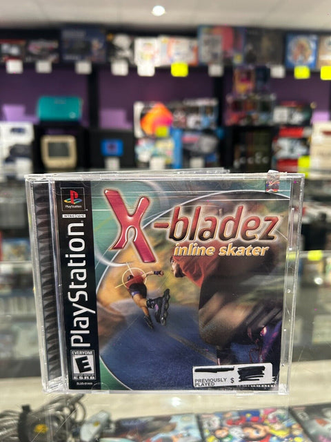 X-Bladez: Inline Skater (Sony PlayStation 1, 2002) PS1 CIB Complete Tested!