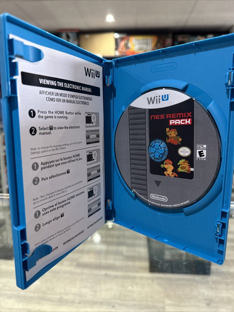 NES Remix Pack (Nintendo Wii U, 2014) CIB Complete Tested!