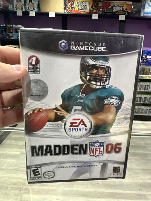 NEW! Madden NFL 06 (Nintendo GameCube, 2005) Factory Sealed!