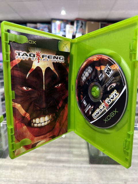 Tao Feng: Fist of the Lotus (Microsoft Original Xbox, 2003) Complete Tested!