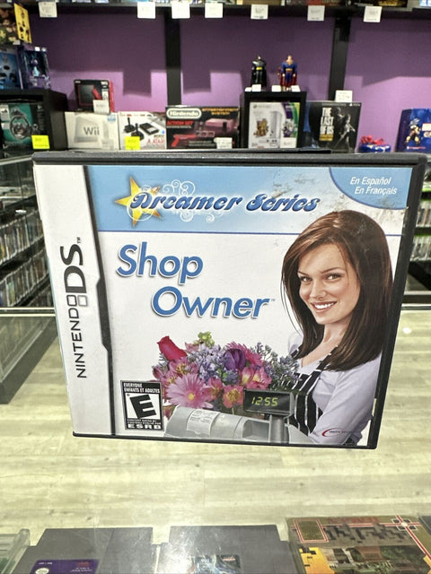 Dreamer Series: Shop Owner (Nintendo DS, 2009) CIB Complete Tested!