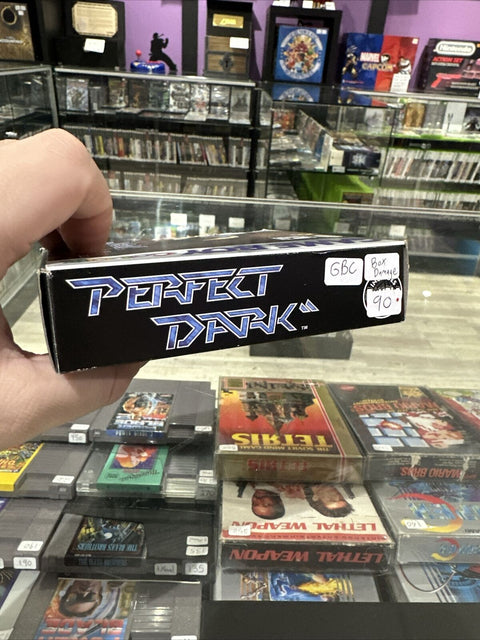 Perfect Dark (Nintendo Game Boy Color, 2000) GBC Complete *Box Damage* Tested!