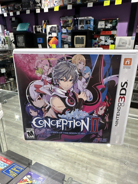 Conception II: Children of the Seven Stars (Nintendo 3DS, 2014) Tested!