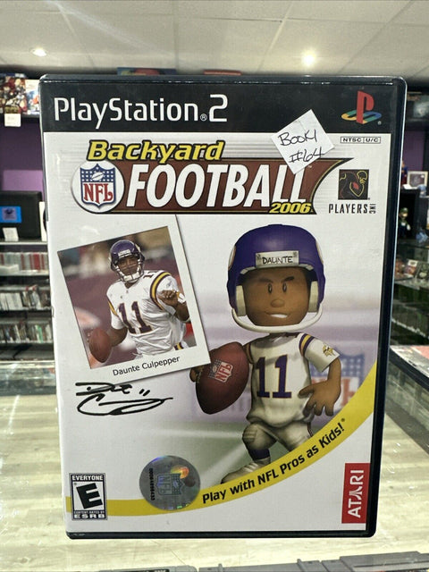 Backyard Football 2006 (Sony PlayStation 2, 2005) PS2 CIB Complete Tested!