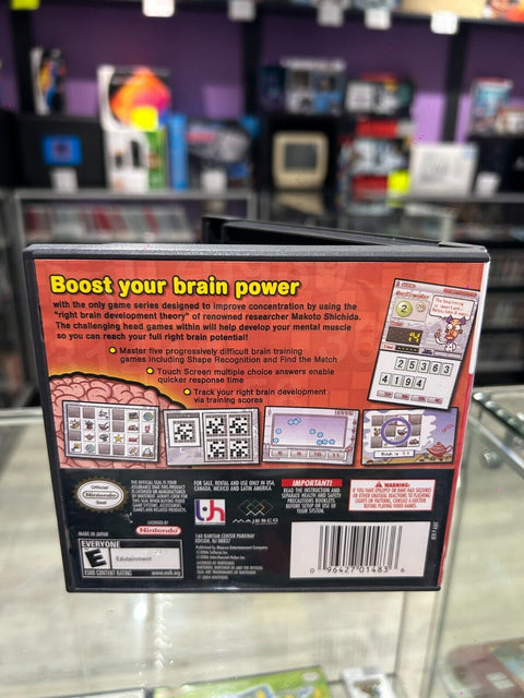 Brain Boost: Beta Wave (Nintendo DS, 2006) CIB Complete Tested!