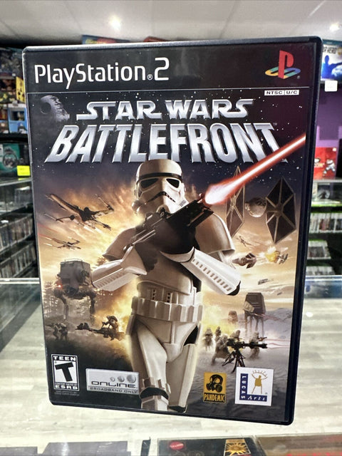 Star Wars: Battlefront (Sony PlayStation 2, 2004) PS2 CIB Complete Tested!