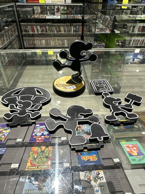 Mr. Game & Watch amiibo (Super Smash Bros Series Figure)