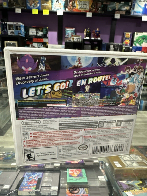 Pokémon Ultra Moon (Nintendo 3DS, 2017) Complete Tested!