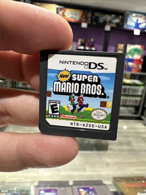 New Super Mario Bros. (Nintendo DS, 2006) NDS Tested!