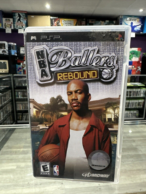 NBA Ballers: Rebound (Sony PSP, 2006) CIB Complete Tested!