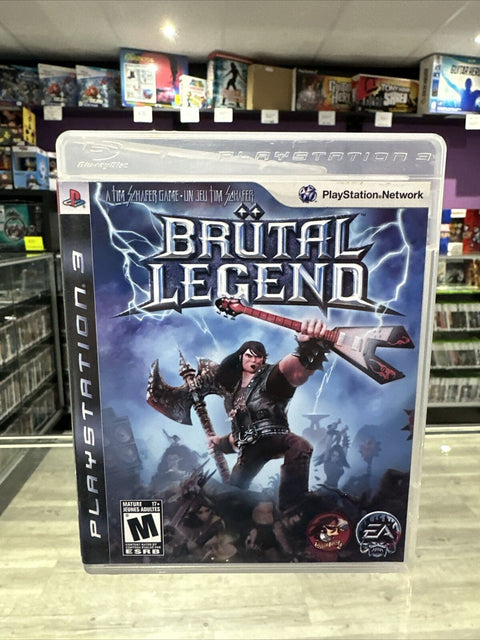 Brutal Legend (Sony PlayStation 3, 2009) PS3 CIB Complete Tested!